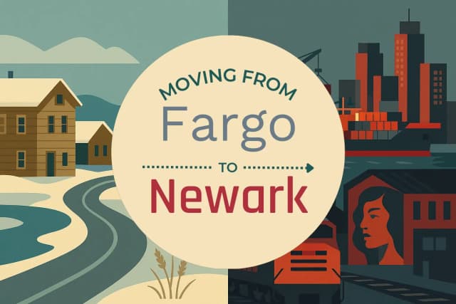 Moving from Fargo to Newark
