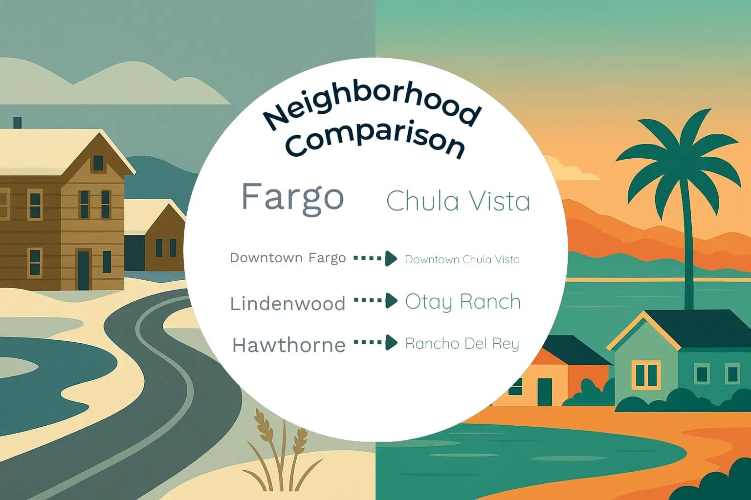Fargo vs Chula Vista Neighborhood Comparison