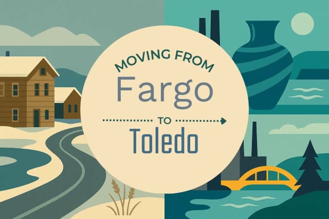 Moving from Fargo to Toledo