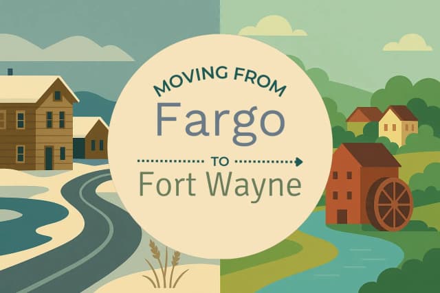 Moving from Fargo to Fort Wayne
