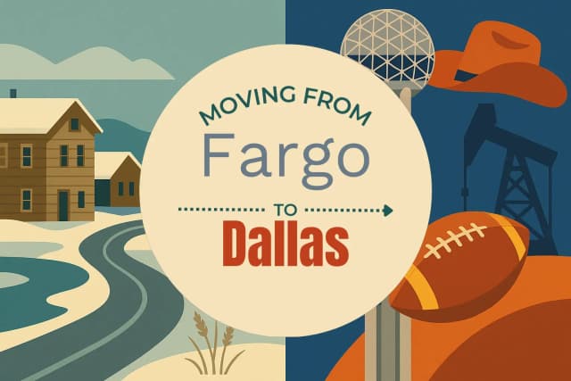 Moving from Fargo to Dallas