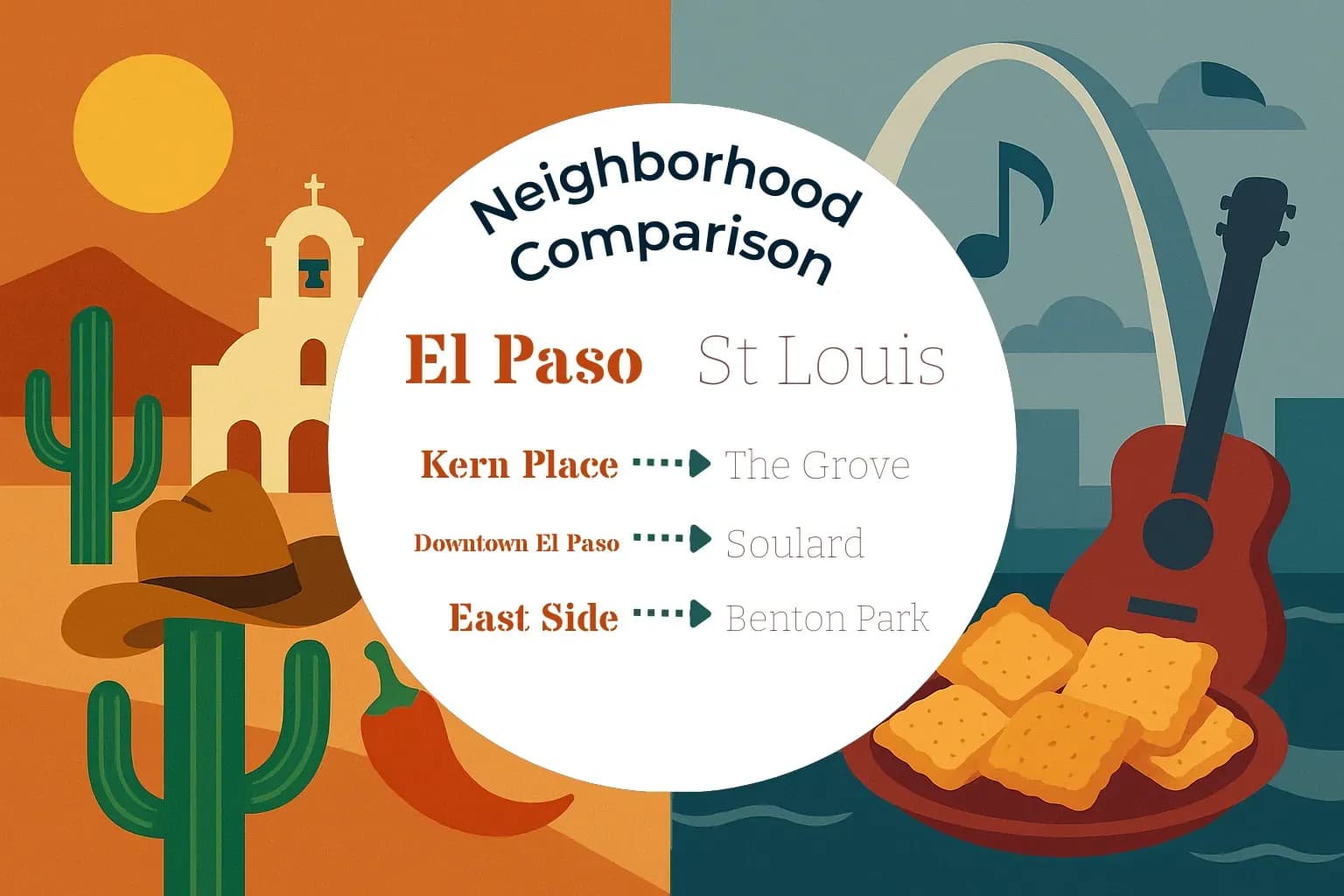 El Paso vs St. Louis Neighborhood Comparison