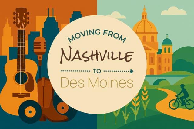 Moving from Nashville to Des Moines