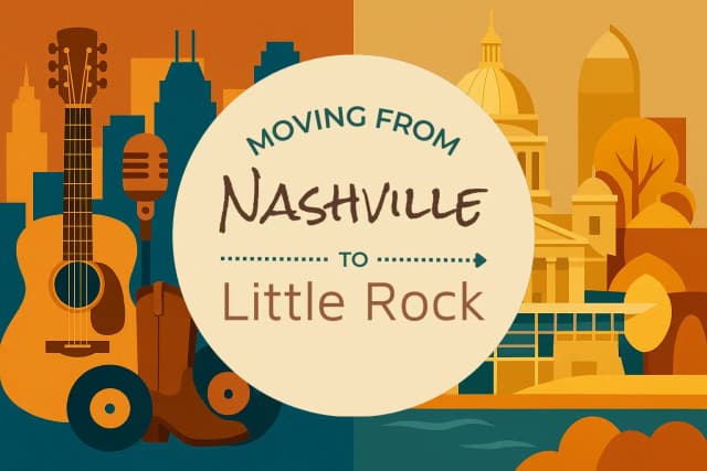 Moving from Nashville to Little Rock