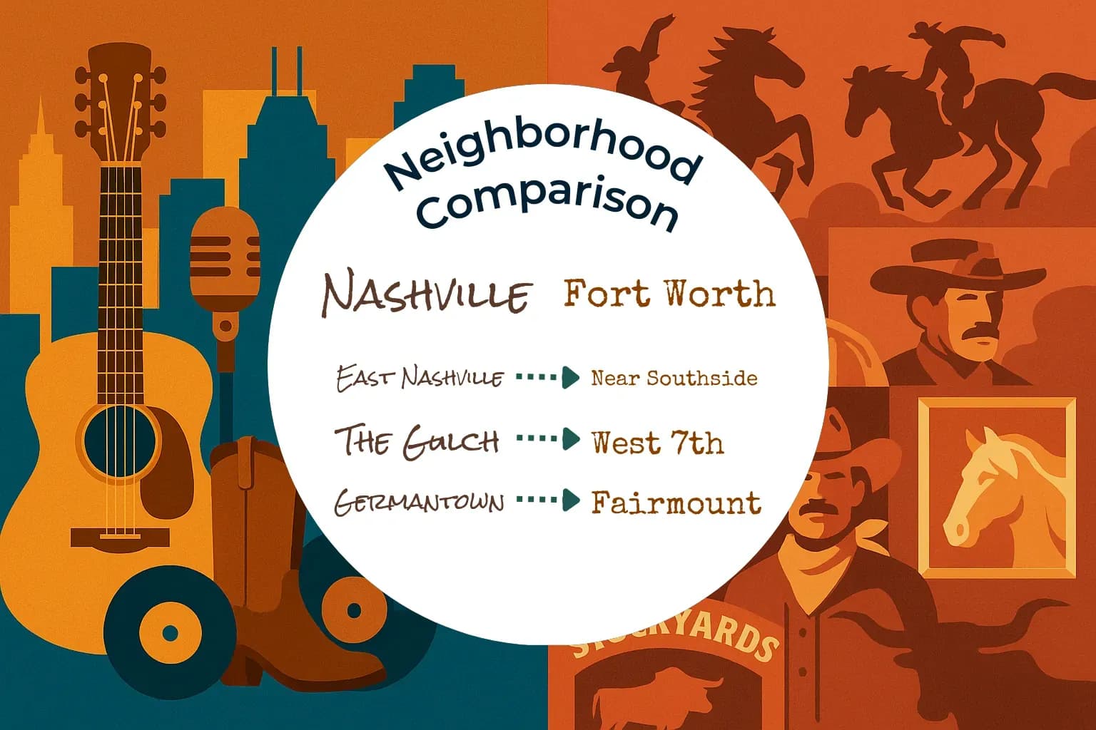 Nashville vs Fort Worth Neighborhood Comparison