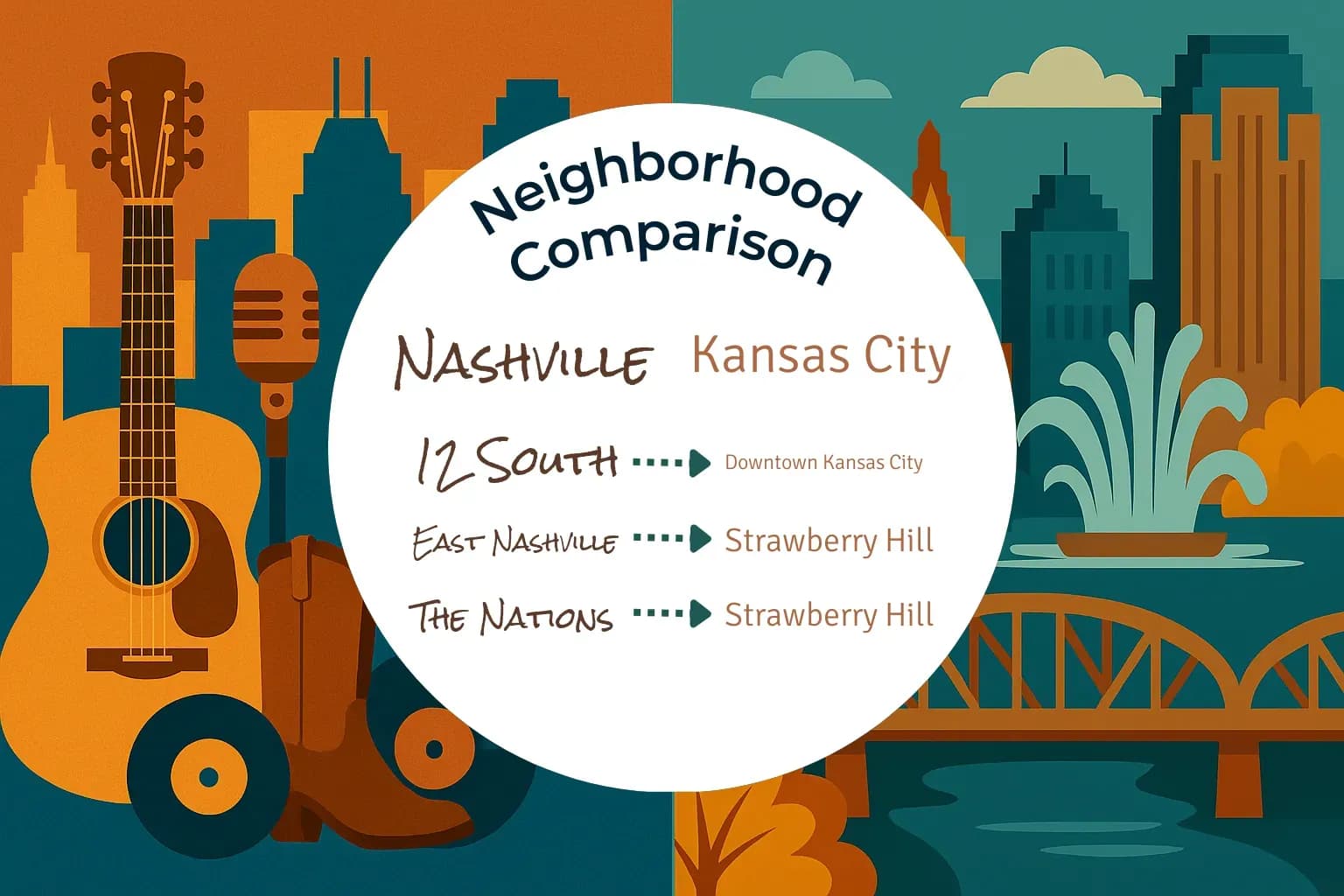 Nashville vs Kansas City Neighborhood Comparison