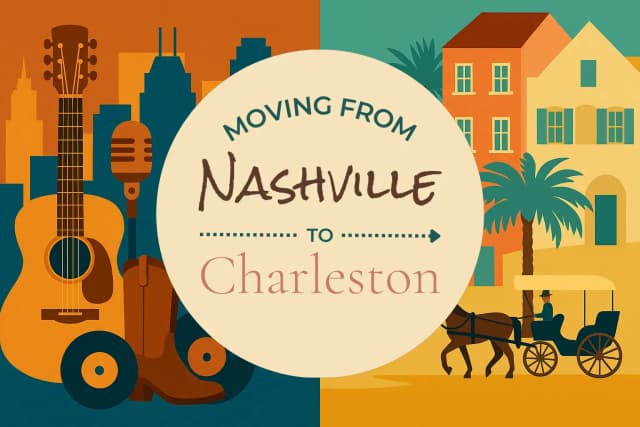 Moving from Nashville to Charleston