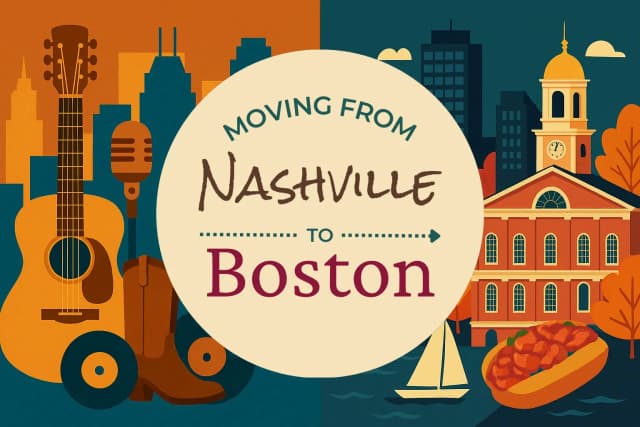 Moving from Nashville to Boston