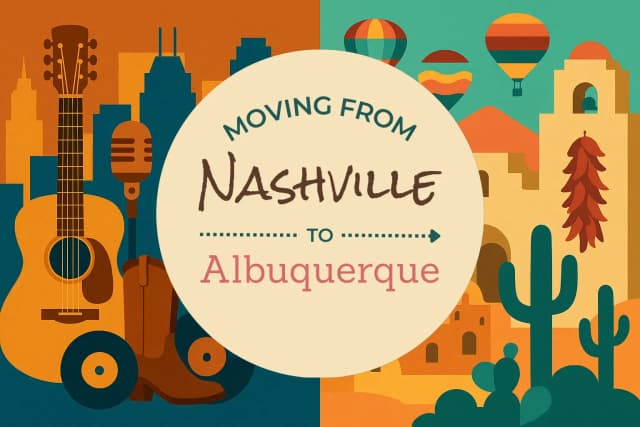 Moving from Nashville to Albuquerque
