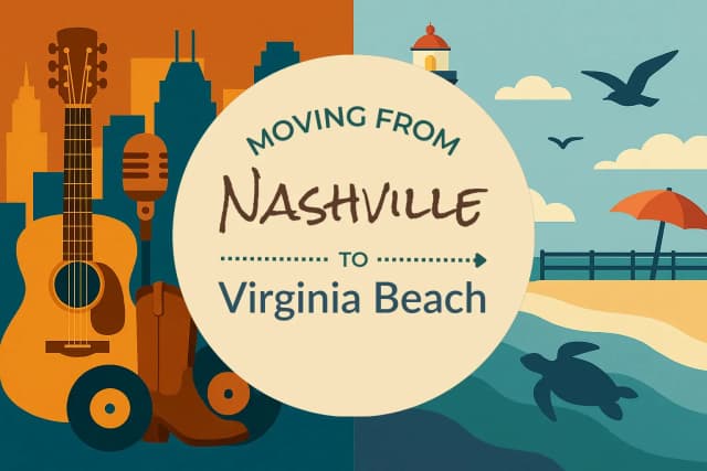 Moving from Nashville to Virginia Beach