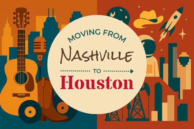 Moving from Nashville to Houston