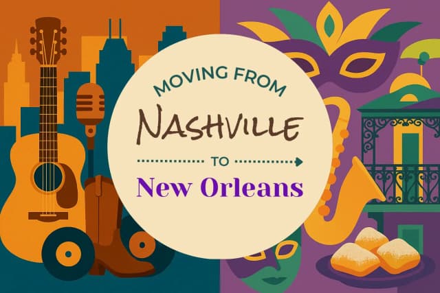 Moving from Nashville to New Orleans