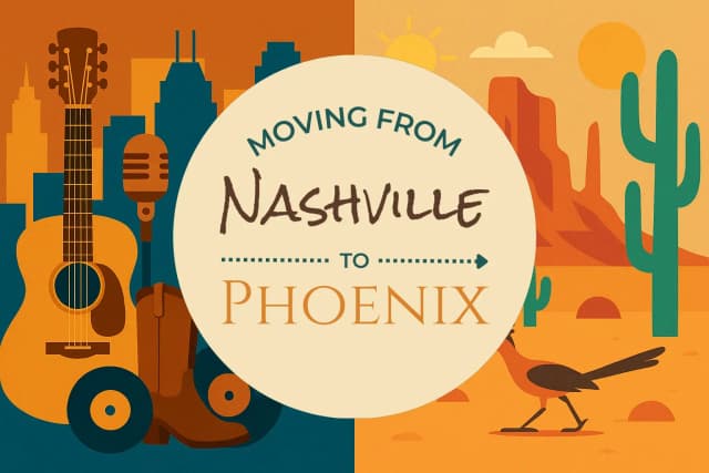 Moving from Nashville to Phoenix