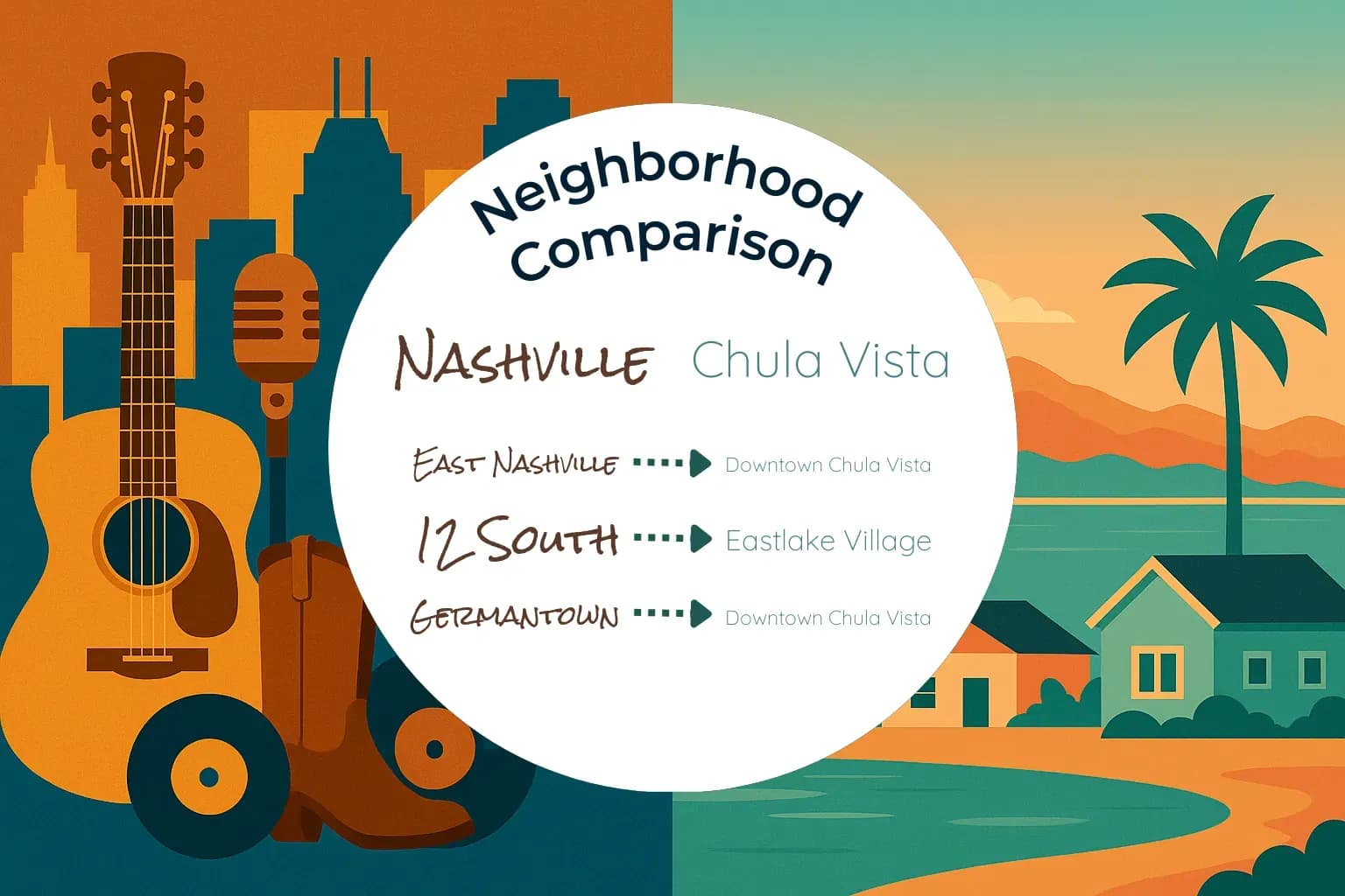 Nashville vs Chula Vista Neighborhood Comparison