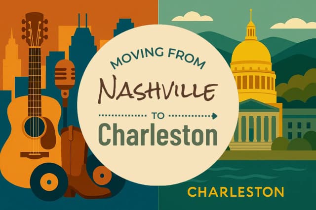 Moving from Nashville to Charleston