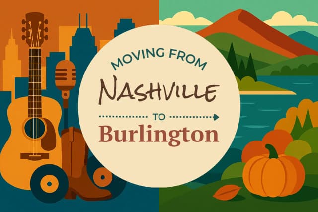 Moving from Nashville to Burlington