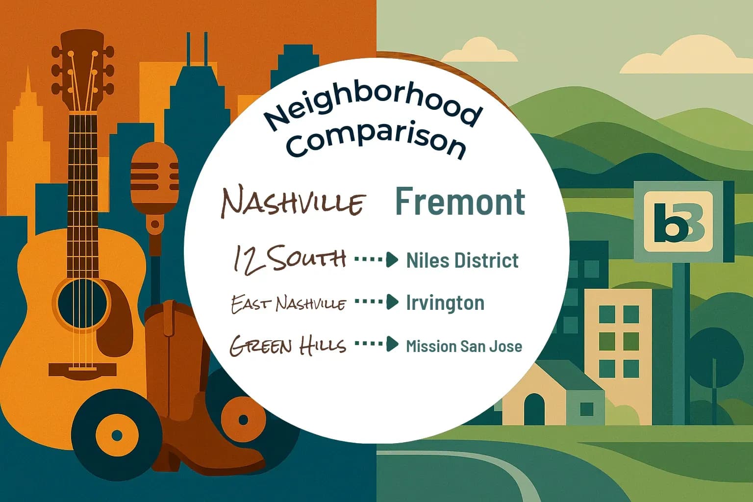 Nashville vs Fremont Neighborhood Comparison