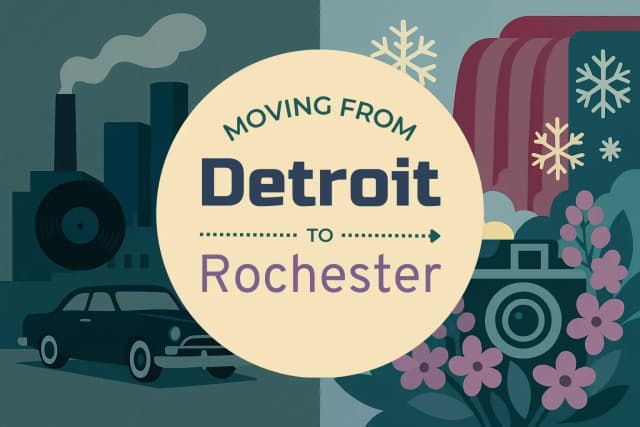 Moving from Detroit to Rochester