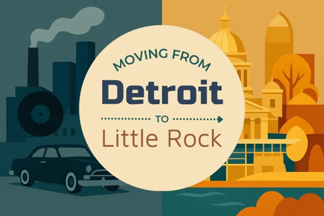 Moving from Detroit to Little Rock