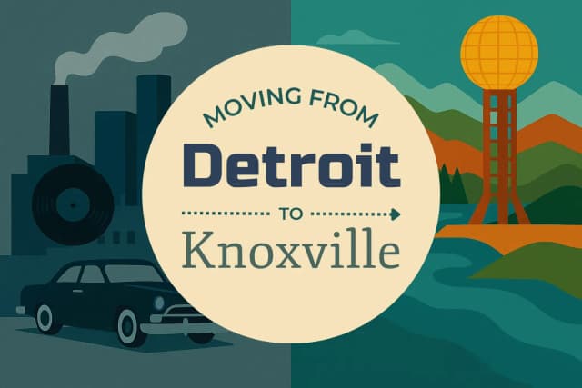 Moving from Detroit to Knoxville