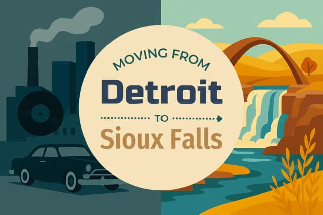 Moving from Detroit to Sioux Falls