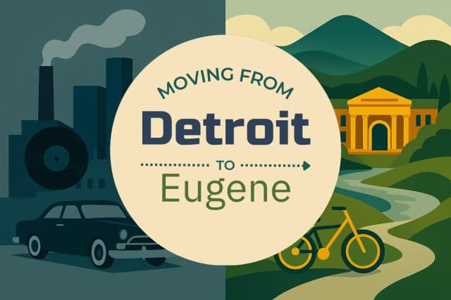 Moving from Detroit to Eugene