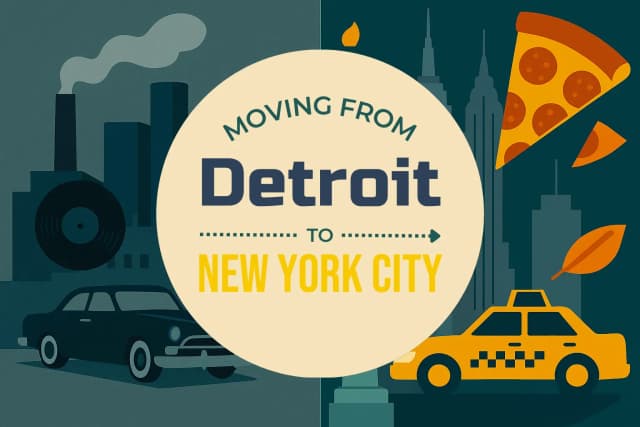 Moving from Detroit to New York City