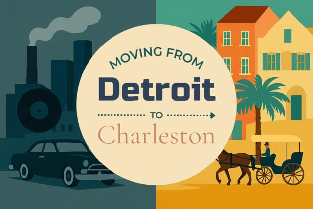 Moving from Detroit to Charleston