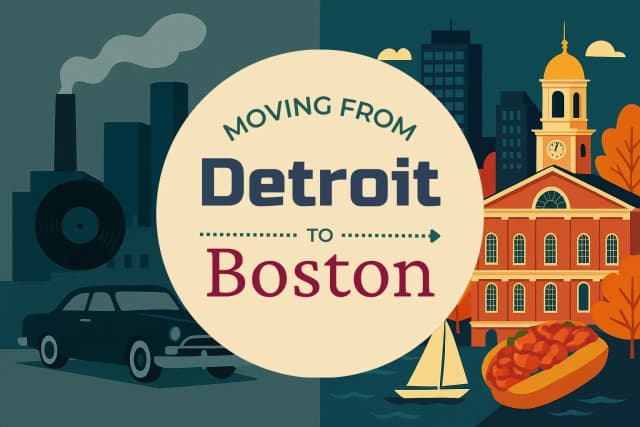 Moving from Detroit to Boston