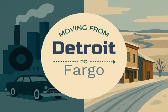 Moving from Detroit to Fargo