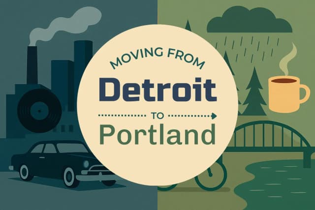 Moving from Detroit to Portland