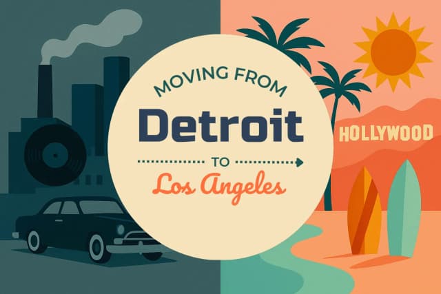 Moving from Detroit to Los Angeles