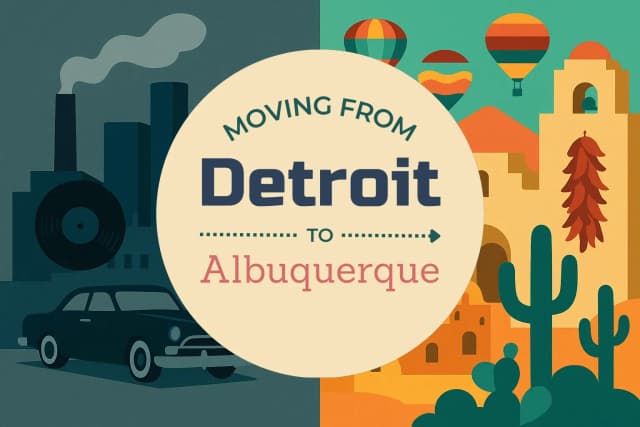 Moving from Detroit to Albuquerque