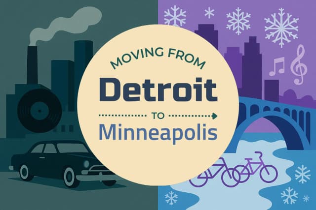 Moving from Detroit to Minneapolis