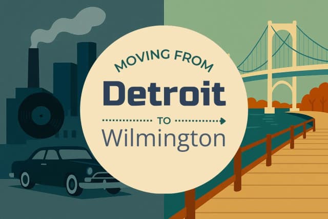 Moving from Detroit to Wilmington