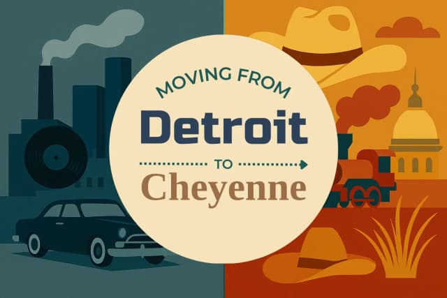 Moving from Detroit to Cheyenne