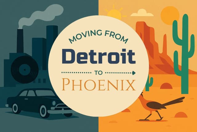 Moving from Detroit to Phoenix