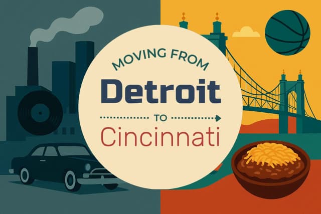 Moving from Detroit to Cincinnati