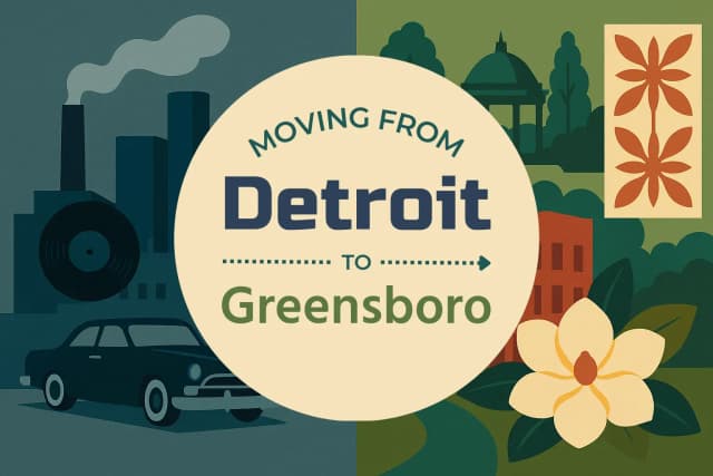 Moving from Detroit to Greensboro