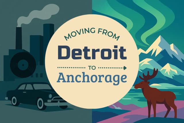 Moving from Detroit to Anchorage