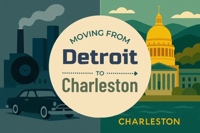 Moving from Detroit to Charleston