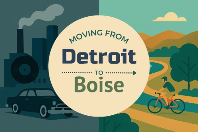Moving from Detroit to Boise