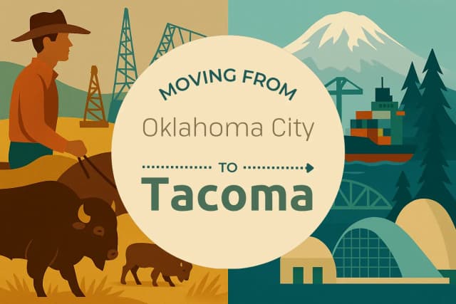 Moving from Oklahoma City to Tacoma