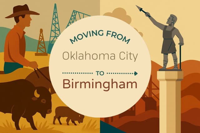 Moving from Oklahoma City to Birmingham