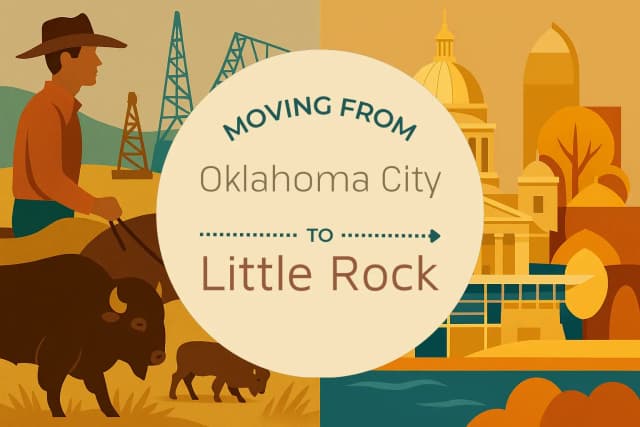 Moving from Oklahoma City to Little Rock