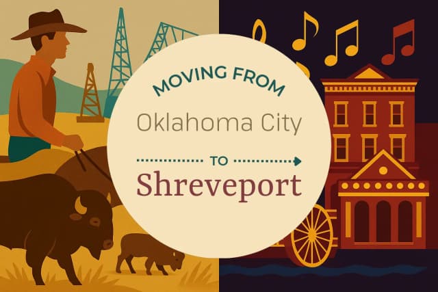 Moving from Oklahoma City to Shreveport