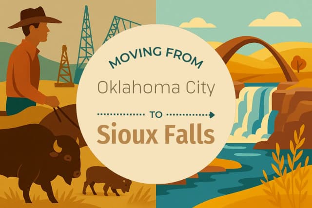 Moving from Oklahoma City to Sioux Falls