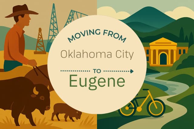 Moving from Oklahoma City to Eugene