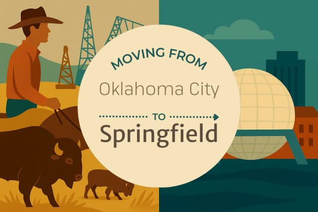 Moving from Oklahoma City to Springfield