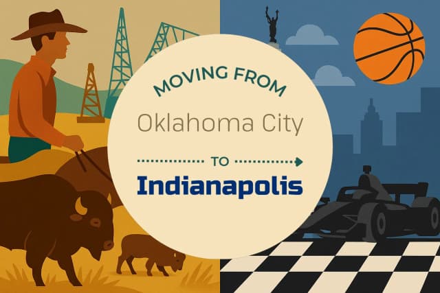 Moving from Oklahoma City to Indianapolis